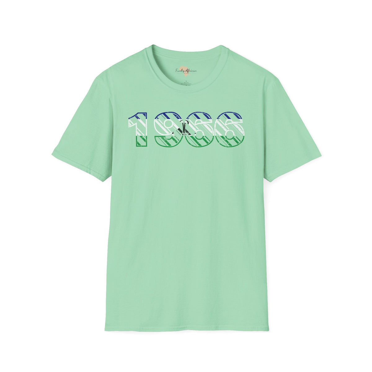 Lesotho year unisex softstyle tee Funky African