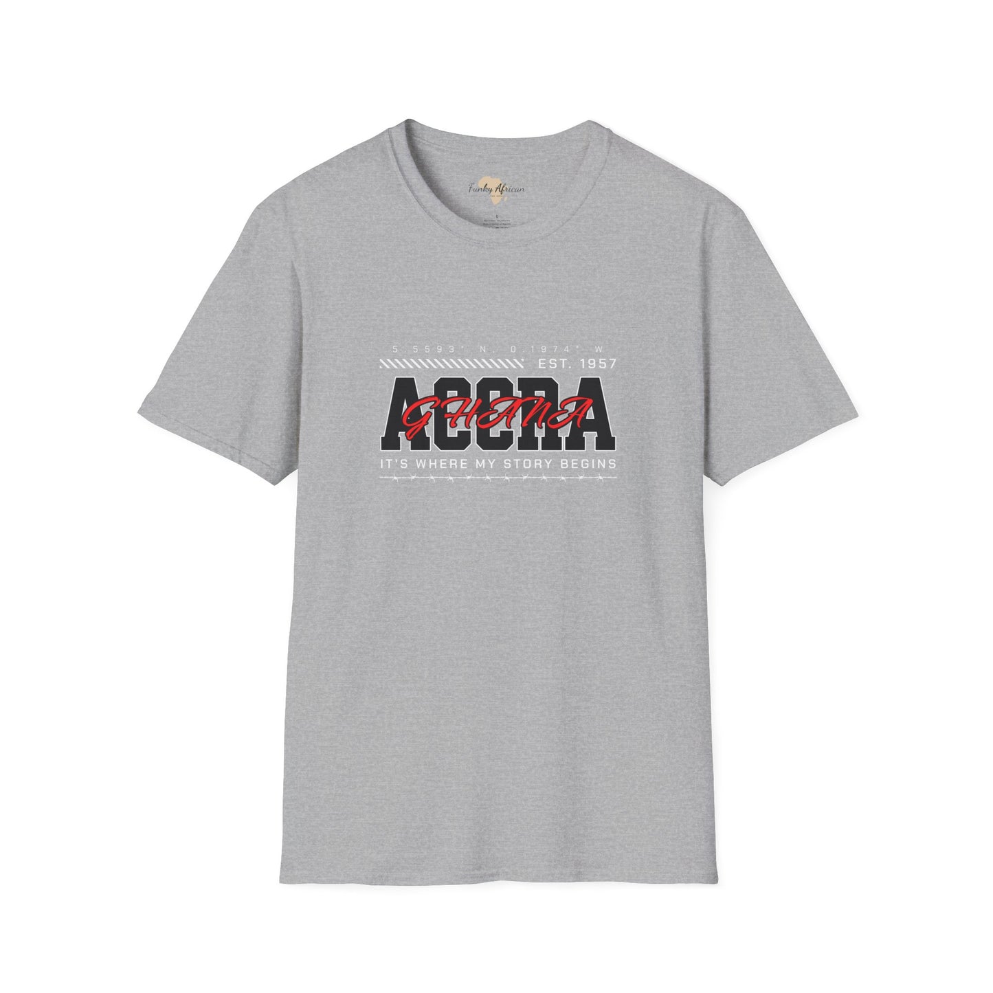 Accra Ghana unisex softstyle tee
