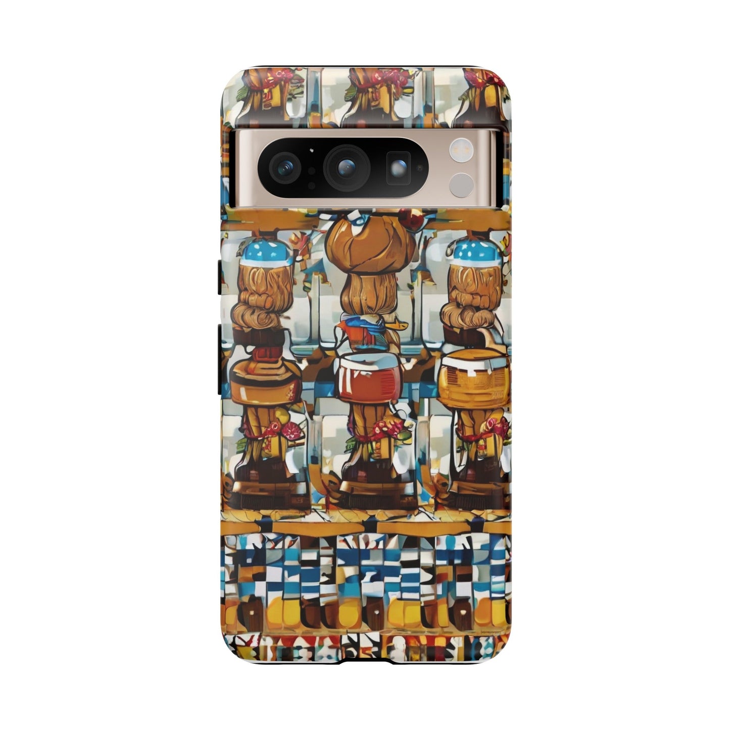 African Print Google Pixel Tough Cases Funky African