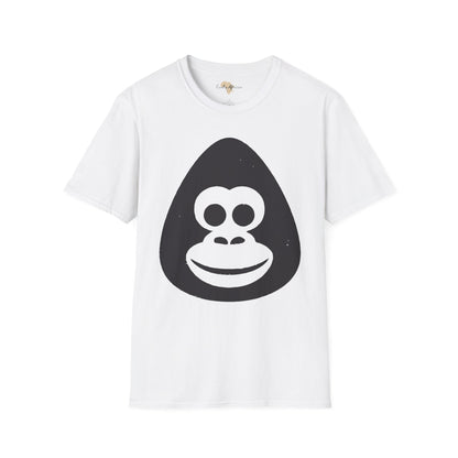 monkey graffiti unisex softstyle tee