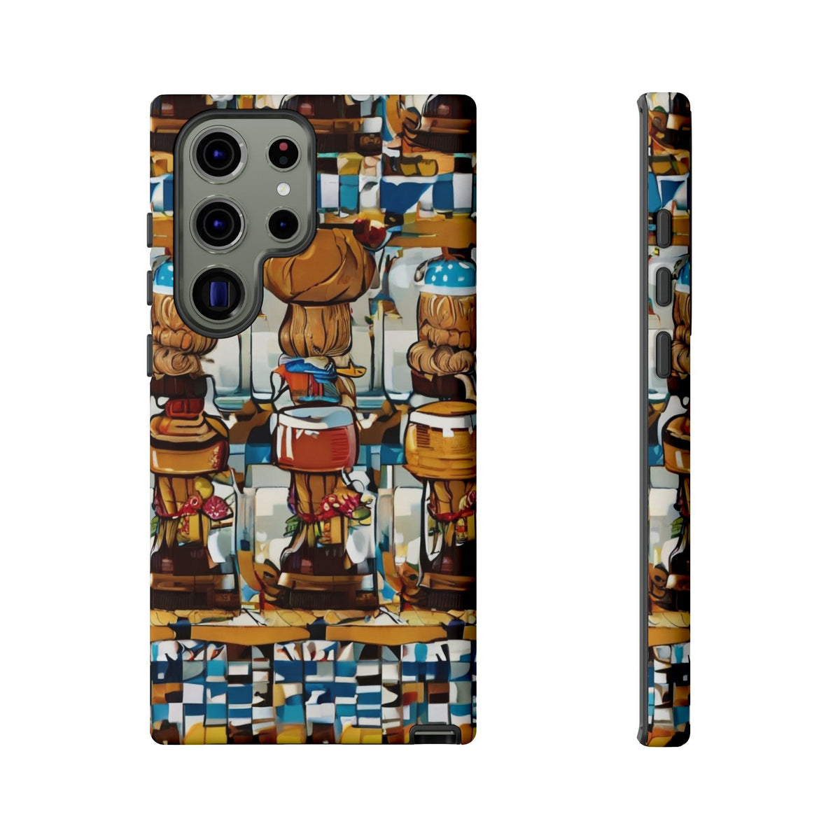 African Print Samsung Galaxy Tough Case Funky African