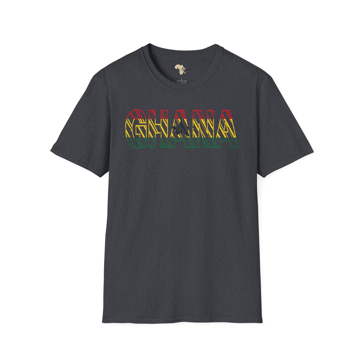 Ghana text unisex softstyle tee Funky African