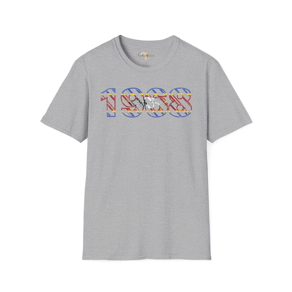 Eswatini year unisex softstyle tee Funky African