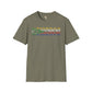 Comoros text unisex softstyle tee