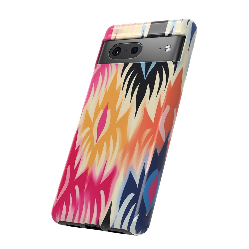 African Print Google Pixel Tough Case Funky African