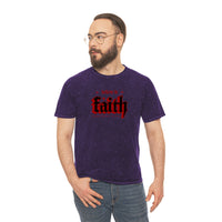 Faith unisex wash tee