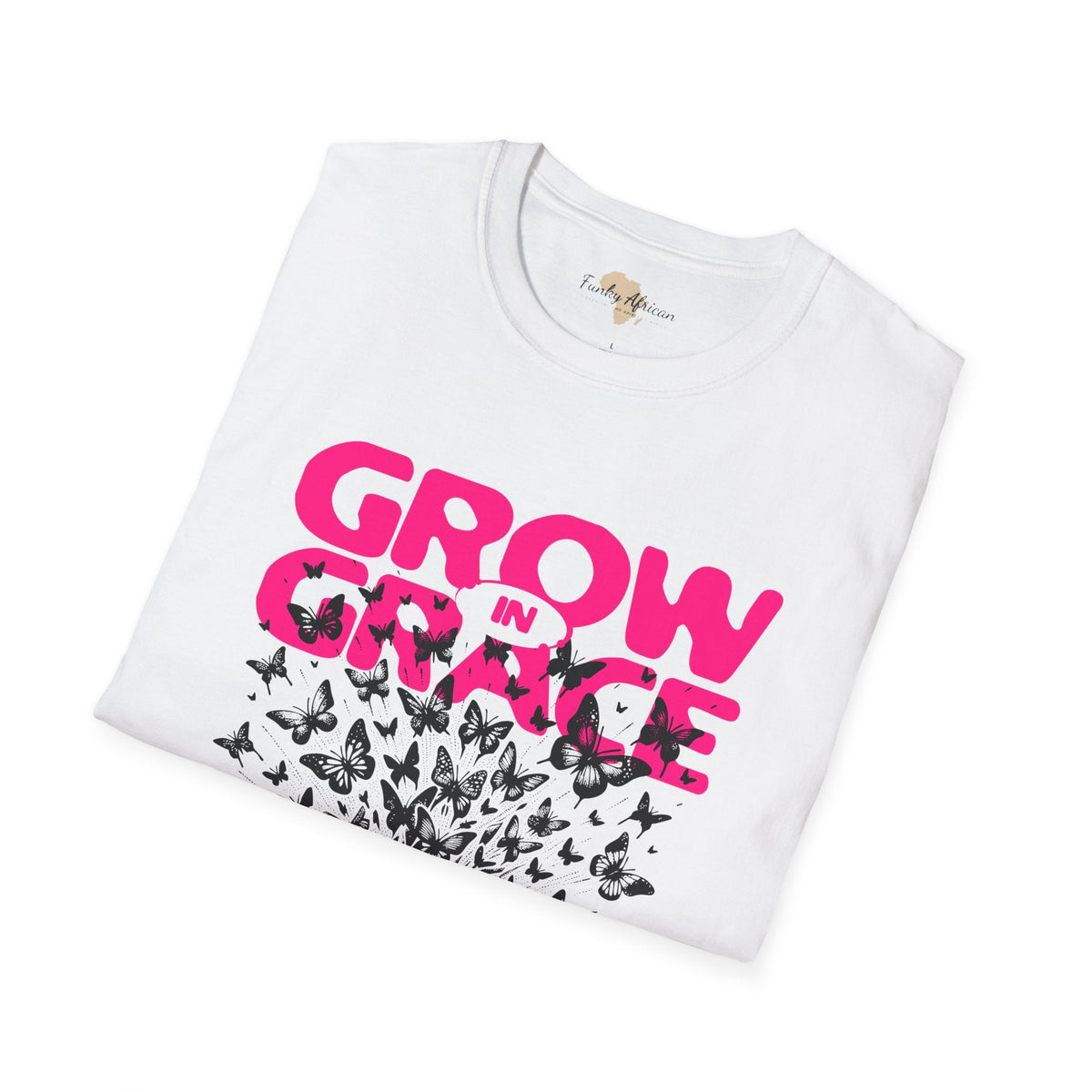 Grow in Grace unisex tee Funky African