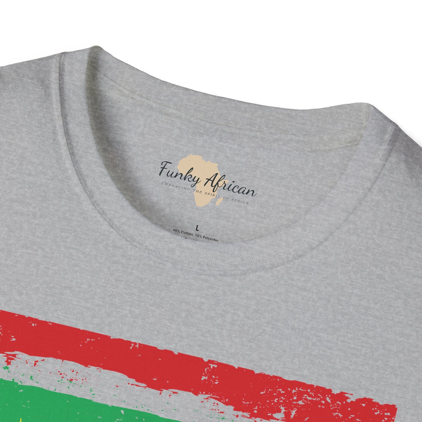 Mauritania strip unisex softstyle tee