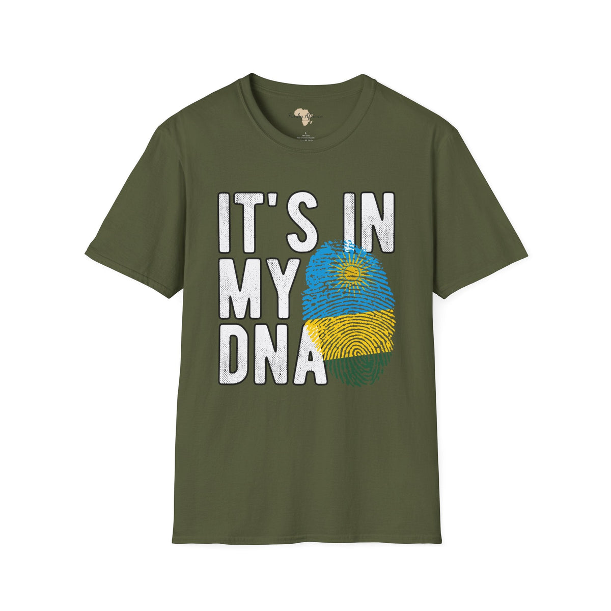 it's in my DNA unisex tee - Rwanda Funky African
