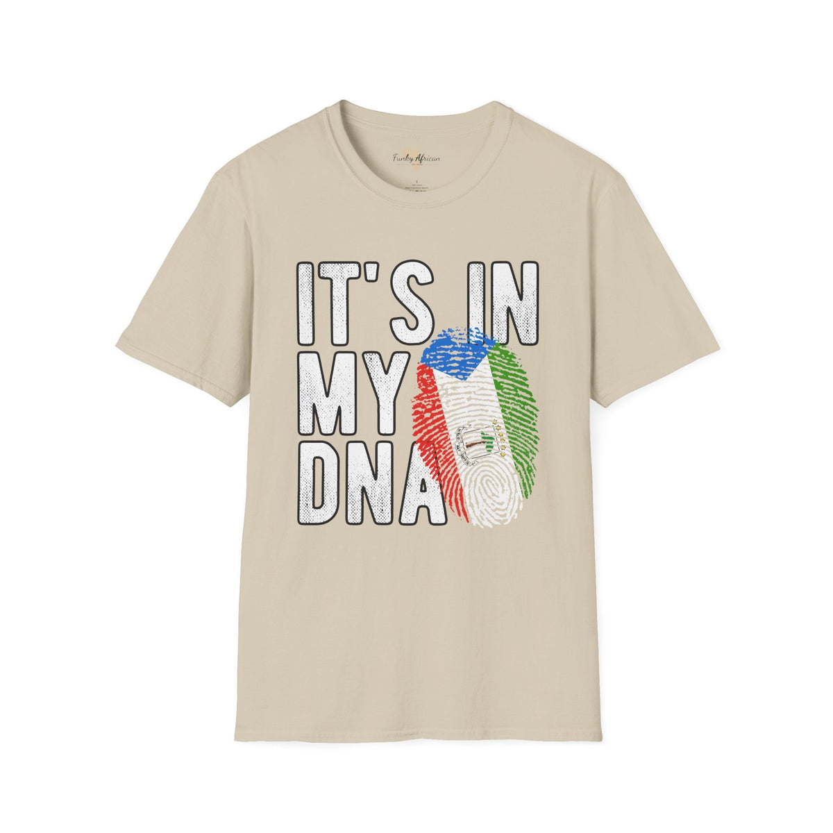 it's in my DNA unisex tee - Equatorial Guinea Funky African