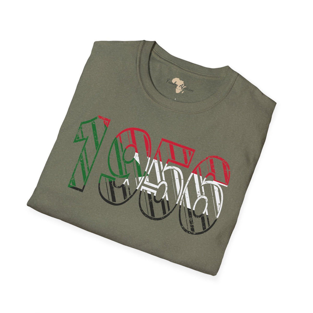 Sudan year unisex softstyle tee Funky African