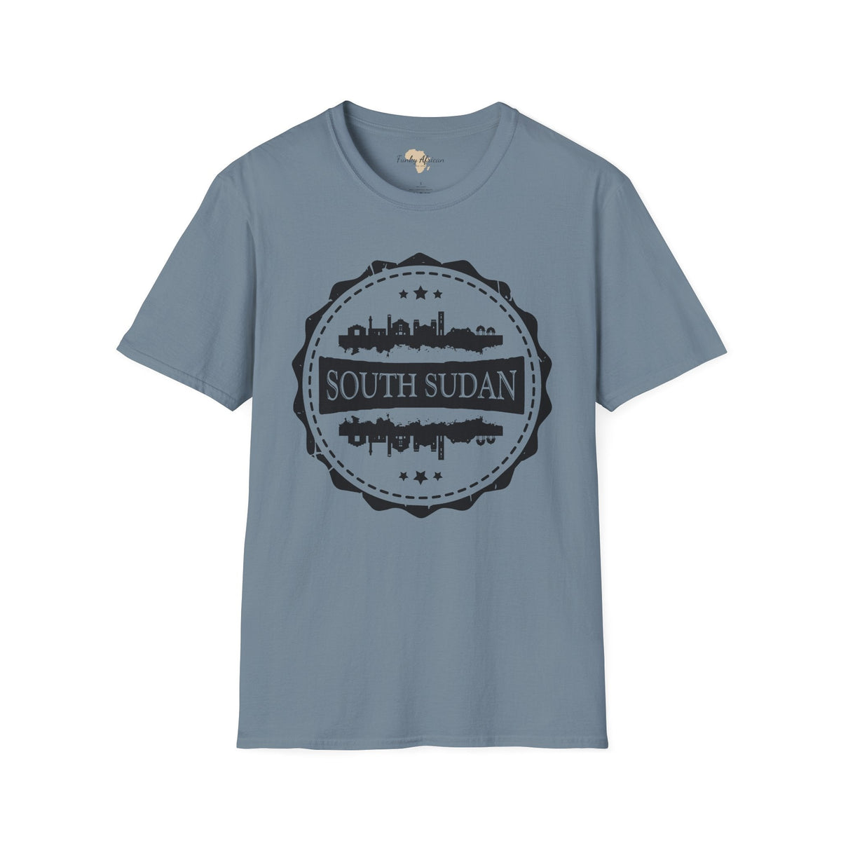 South Sudan Stamp unisex tee Funky African