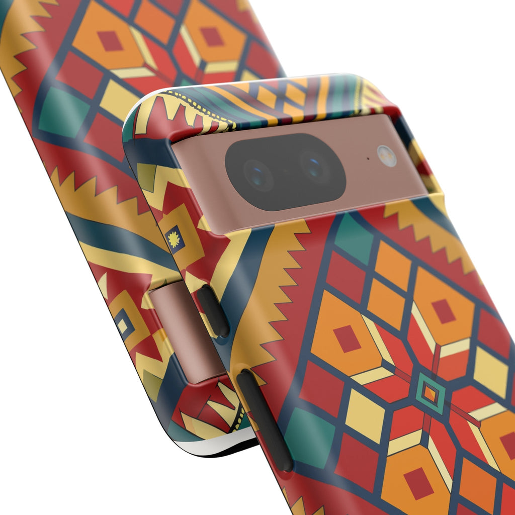 African Print Google Pixel Tough Cases Funky African
