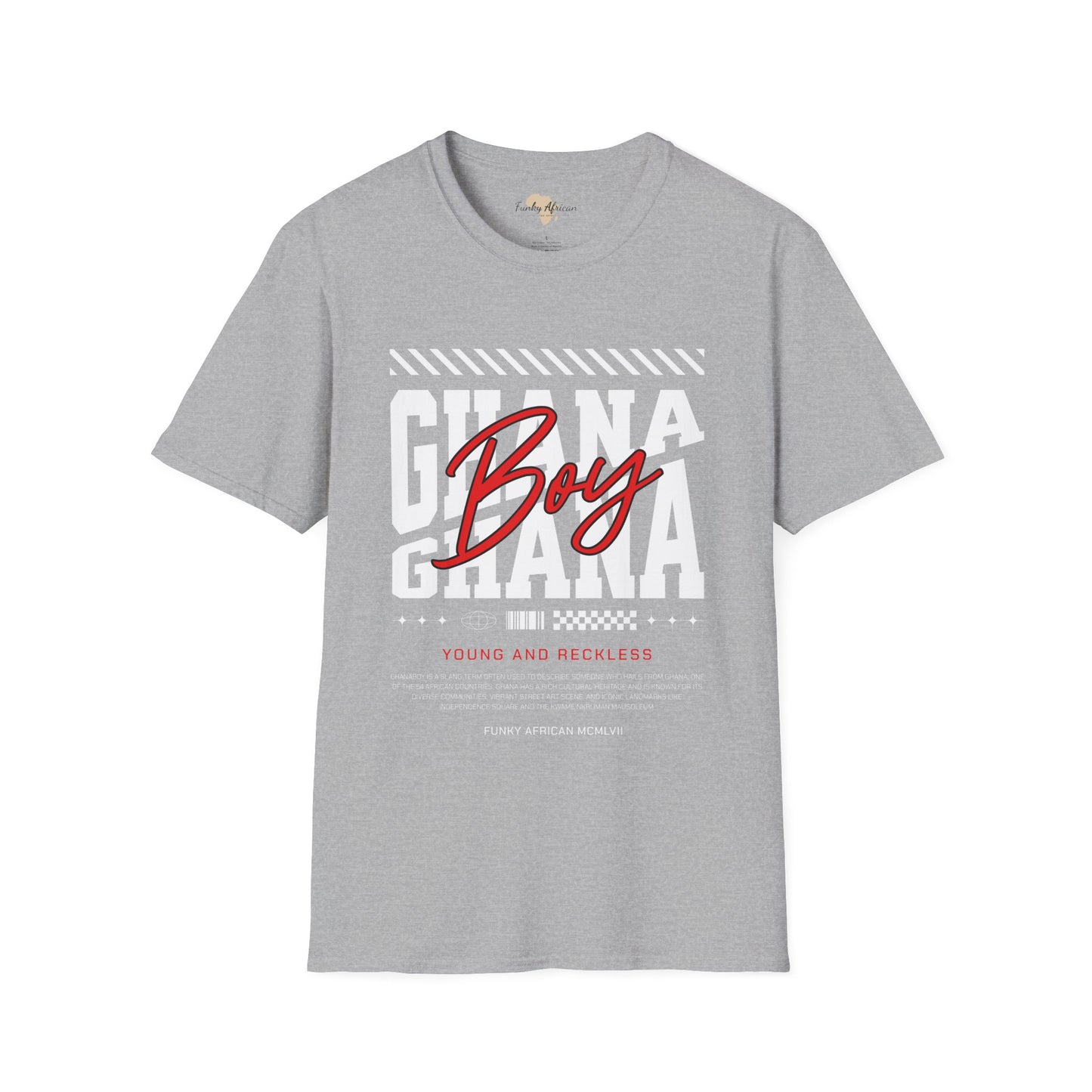 Ghana boy unisex softstyle tee