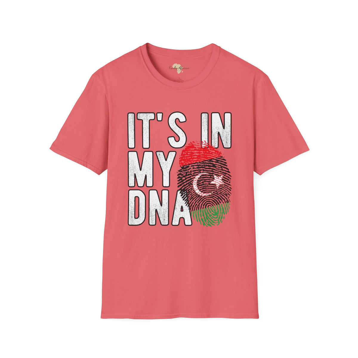 it's in my DNA unisex tee - Libya Funky African