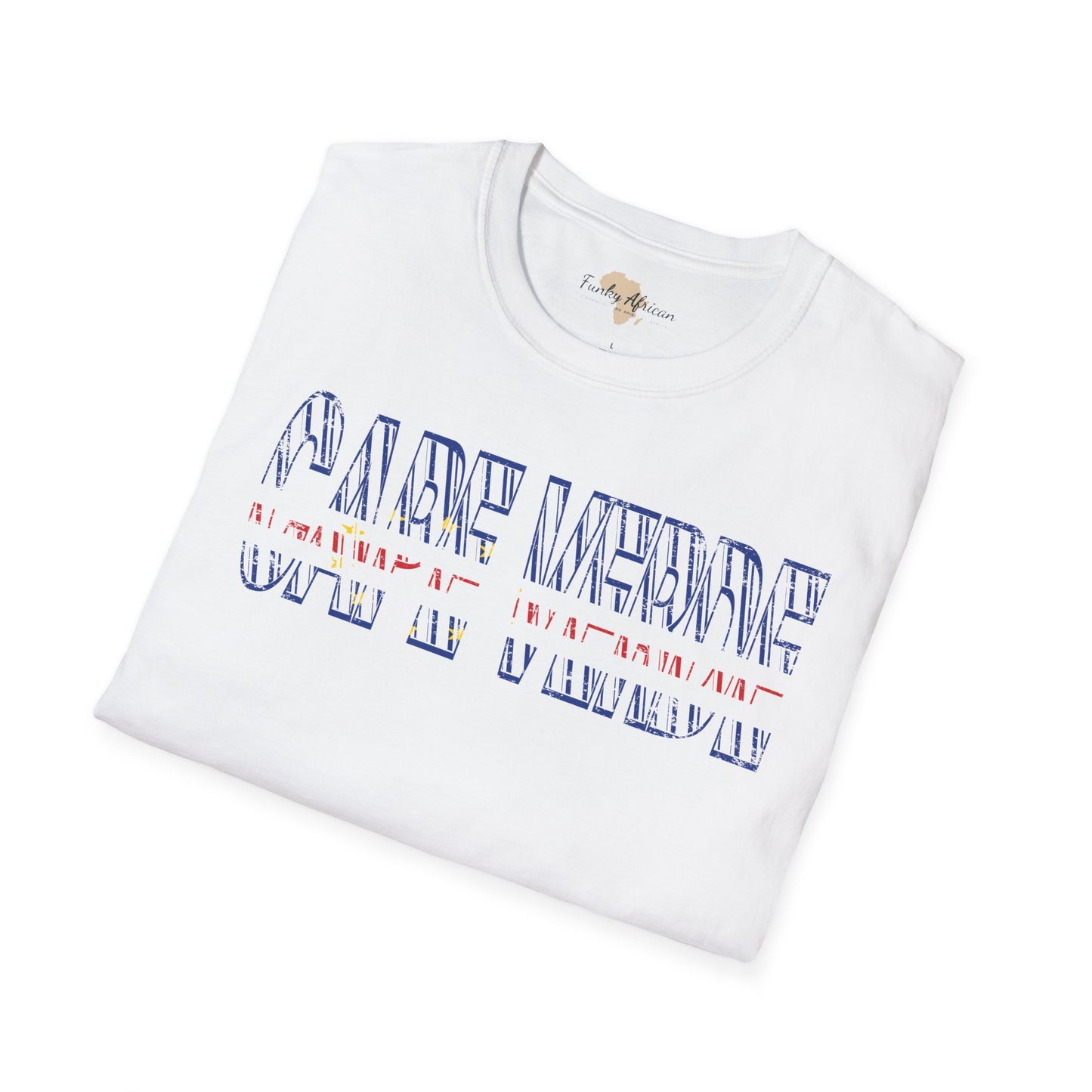 Cabo Verde text unisex softstyle tee
