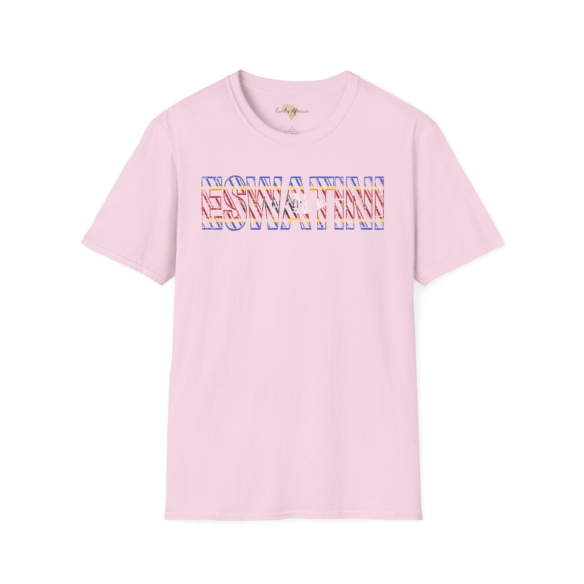 Eswatini text unisex softstyle tee Funky African