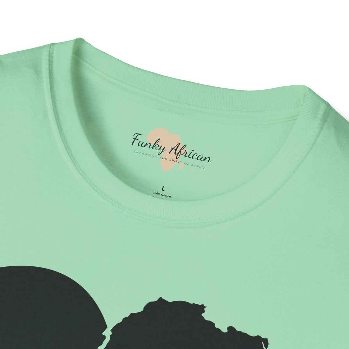Love, Africa graffiti unisex softstyle tee Funky African