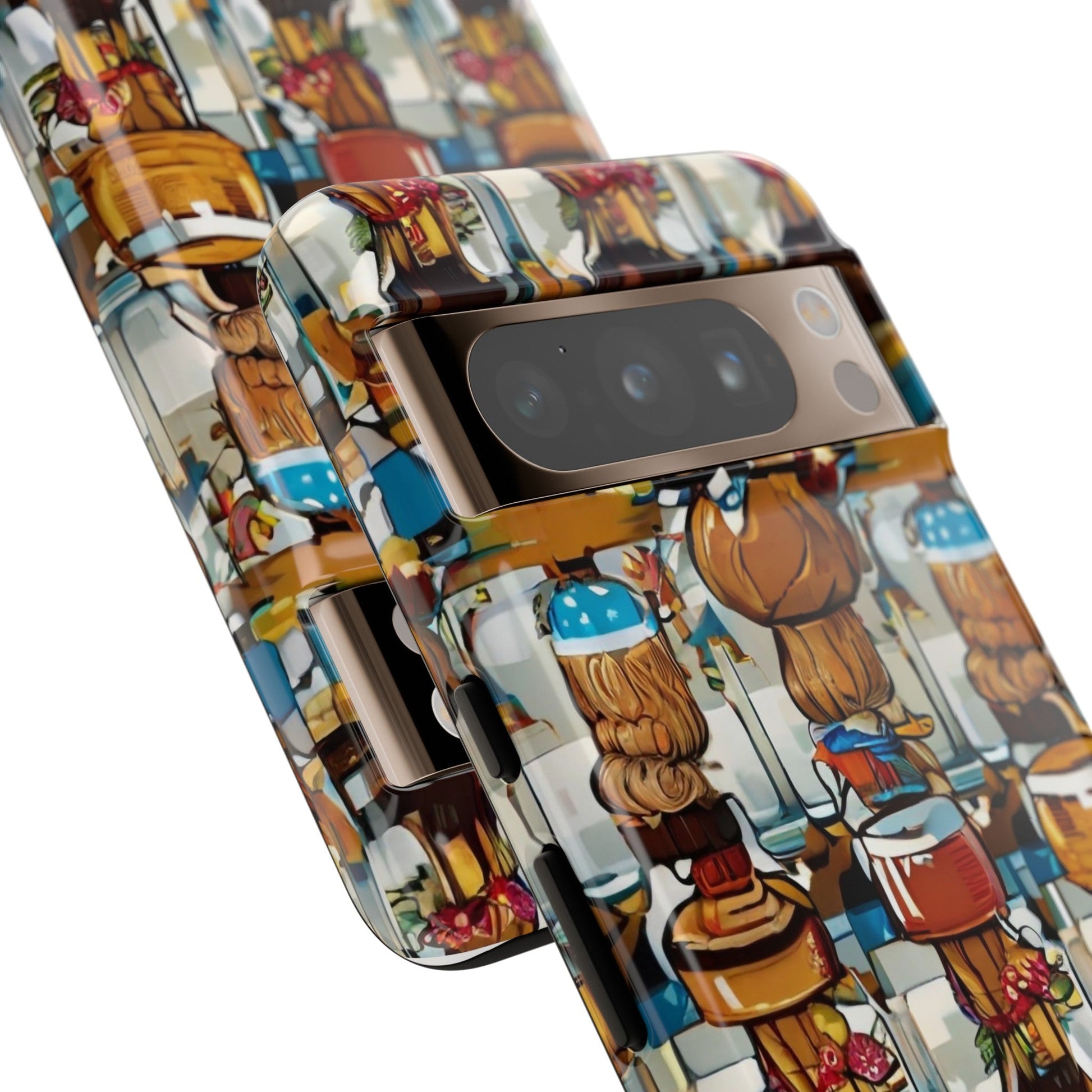 African Print Google Pixel Tough Cases Funky African