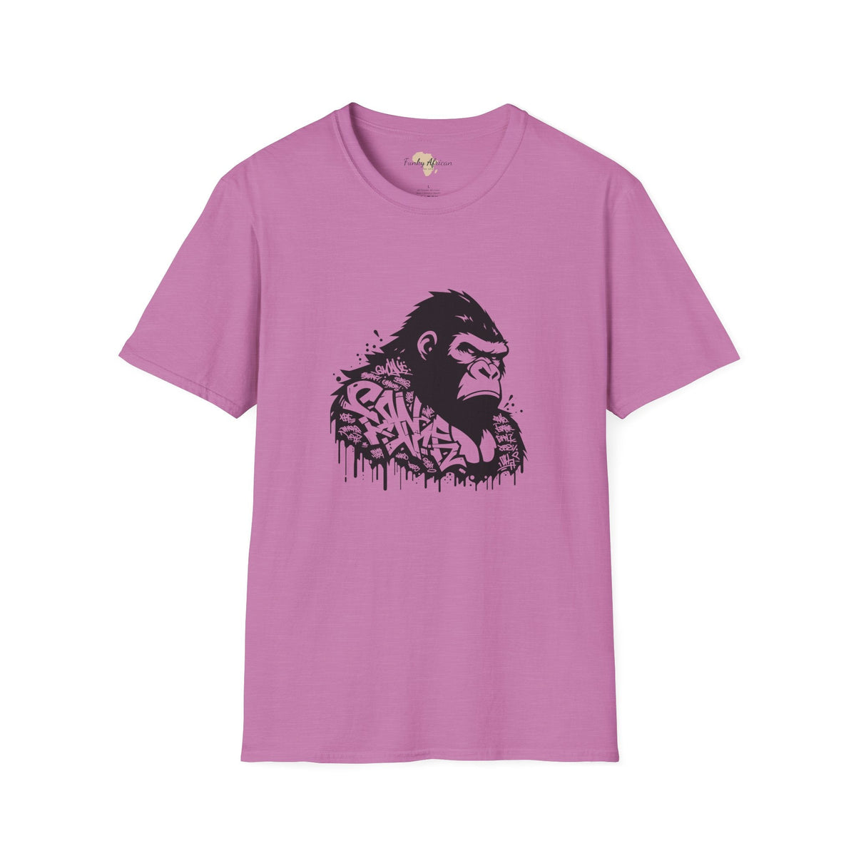 King Gong graffiti unisex softstyle tee Funky African