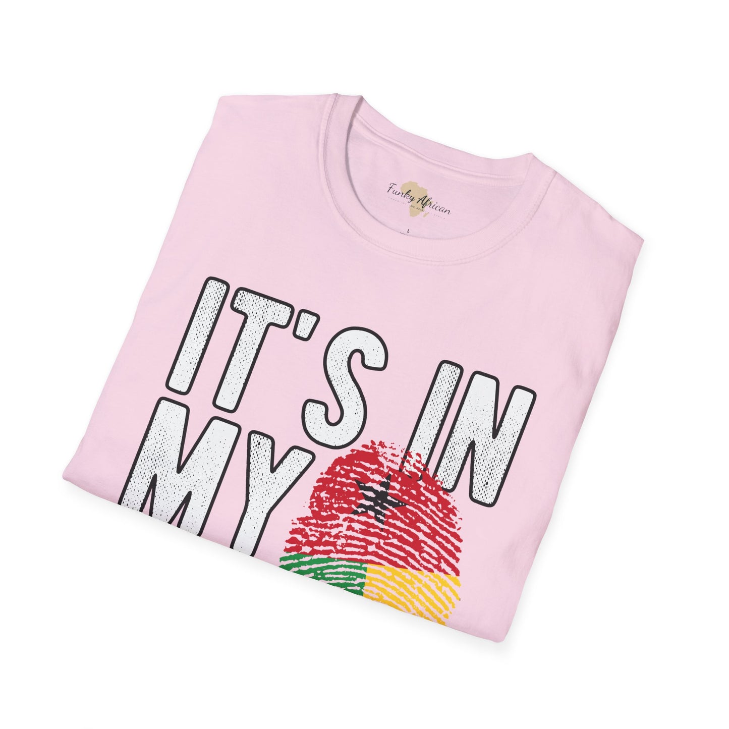 it's in my DNA unisex tee - Guinea-Bissau
