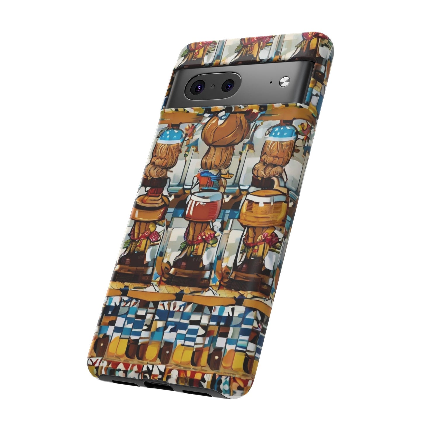 African Print Google Pixel Tough Cases Funky African