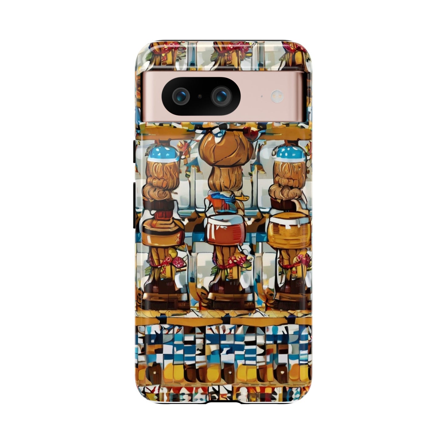 African Print Google Pixel Tough Cases Funky African