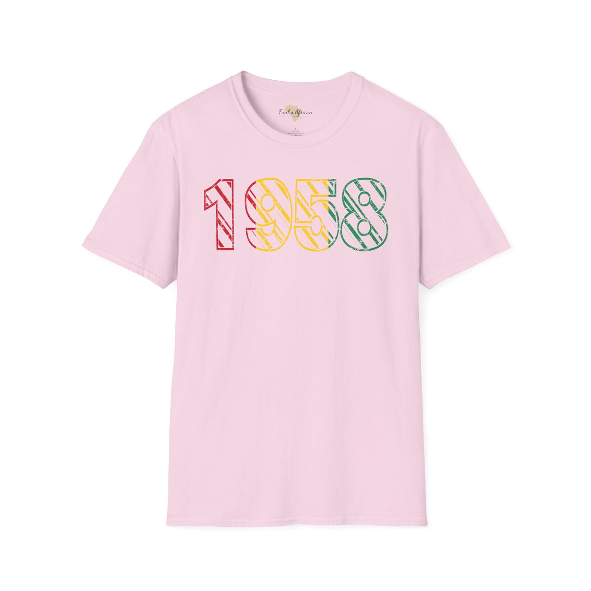 Guinean year unisex softstyle tee Funky African