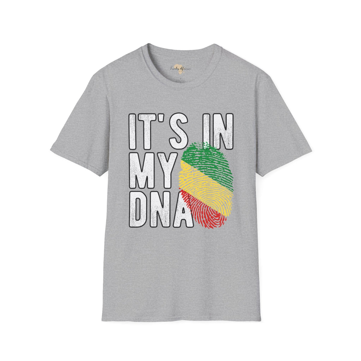 it's in my DNA unisex tee - Republic of the Congo Funky African