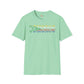 Comoros text unisex softstyle tee