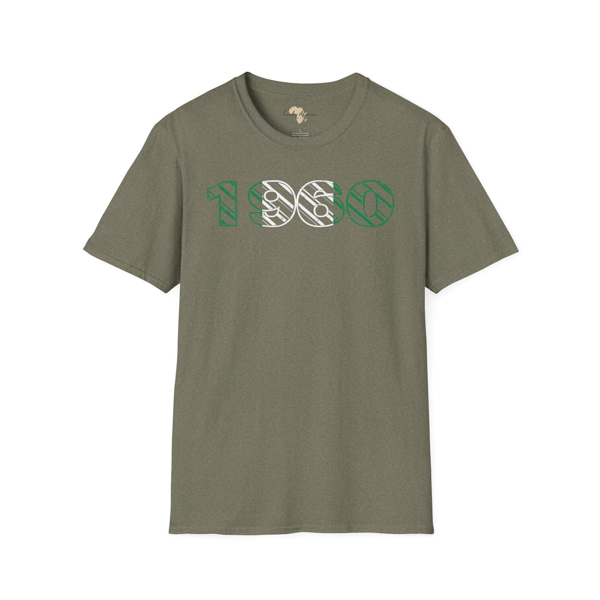 Nigeria year unisex softstyle tee Funky African