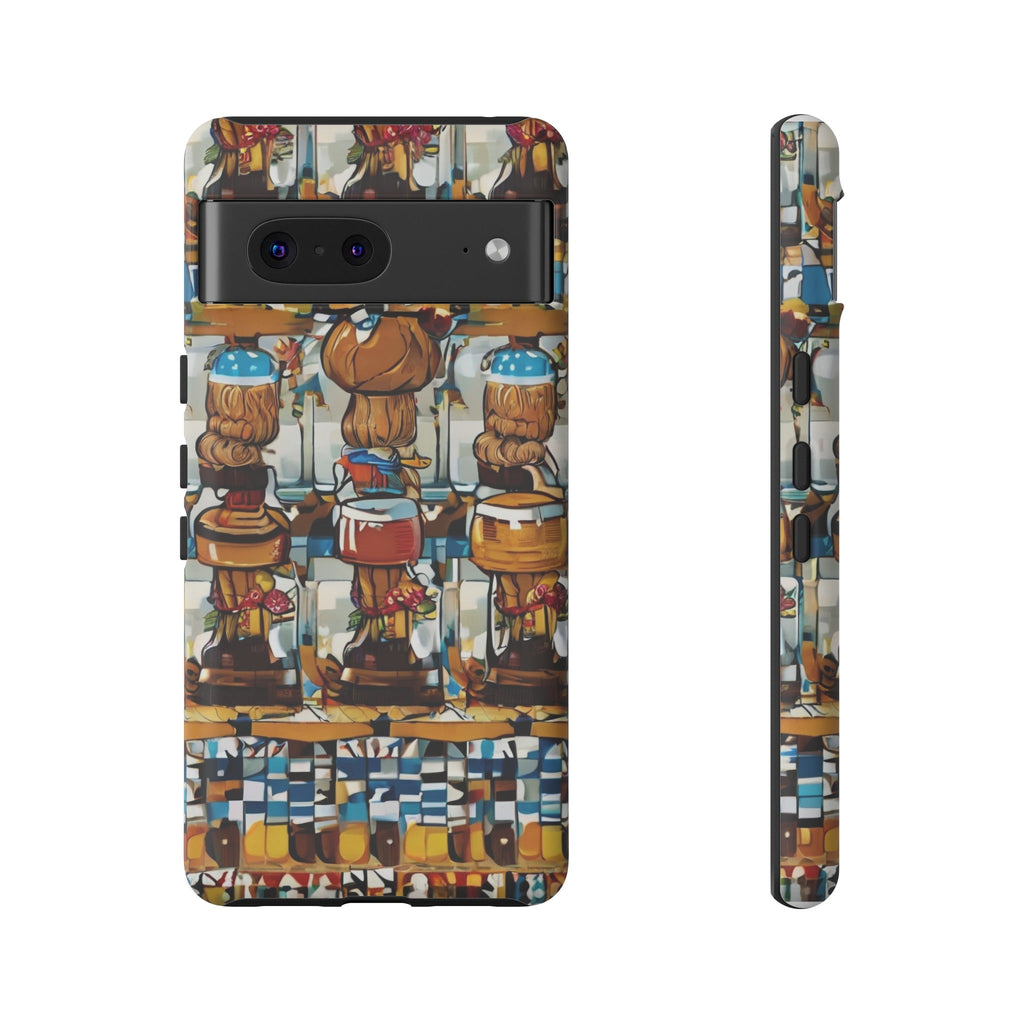 African Print Google Pixel Tough Cases Funky African
