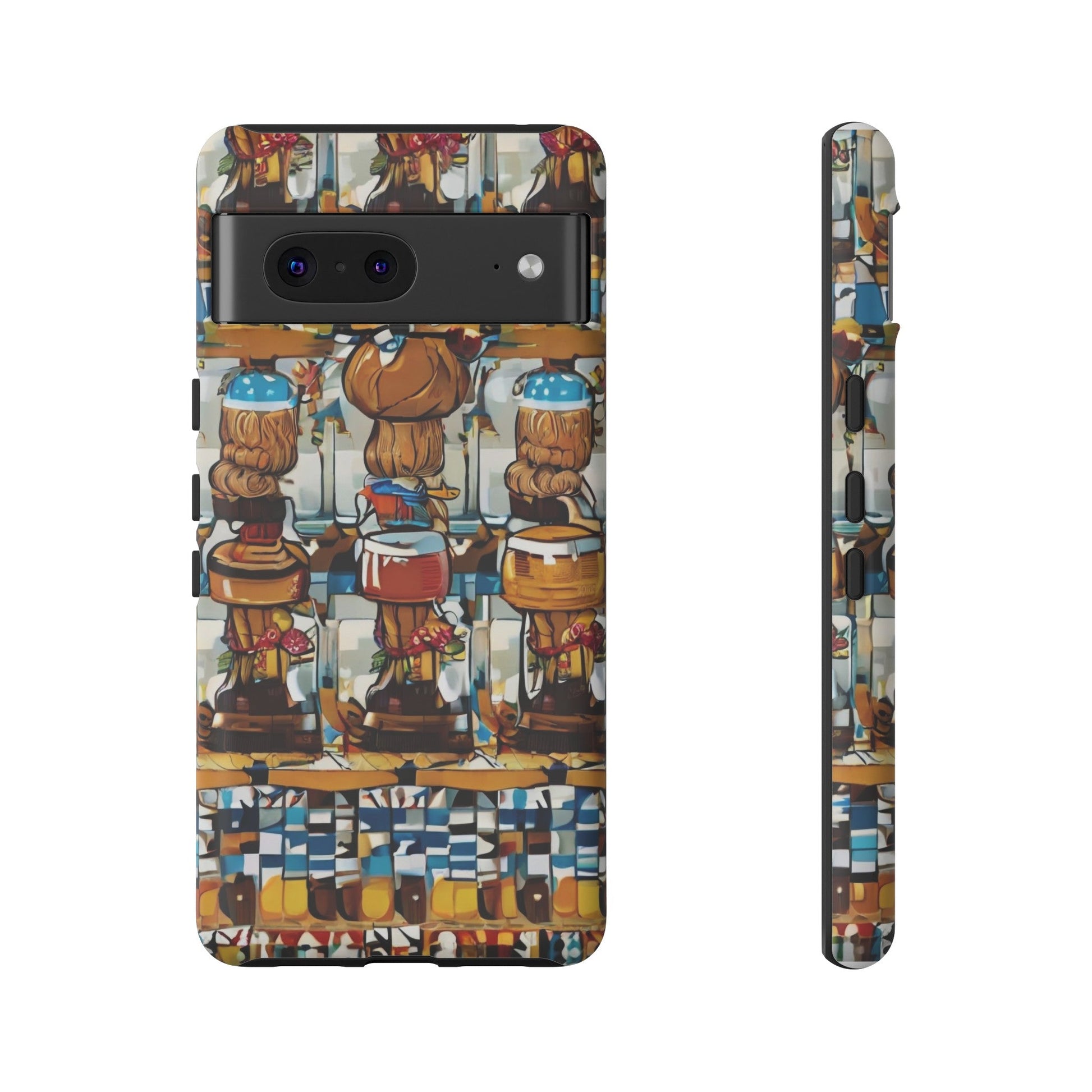 African Print Google Pixel Tough Cases Funky African