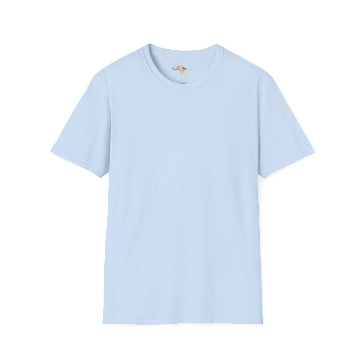 Blank unisex softstyle tee Funky African