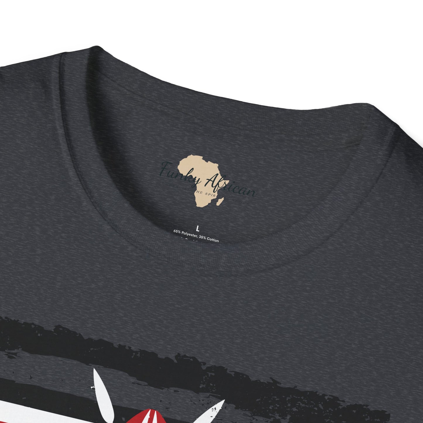 Kenya strip unisex softstyle tee