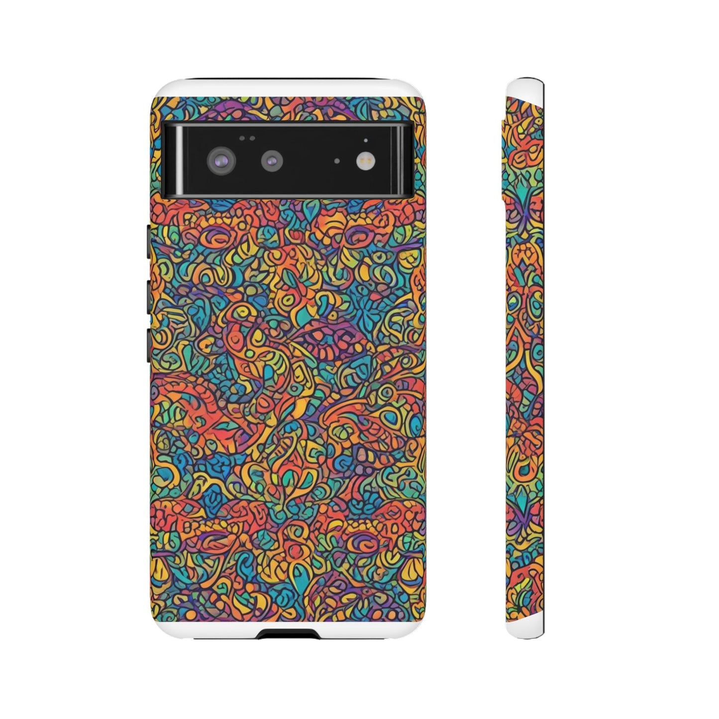 African Print Google Pixel Tough Cases Funky African
