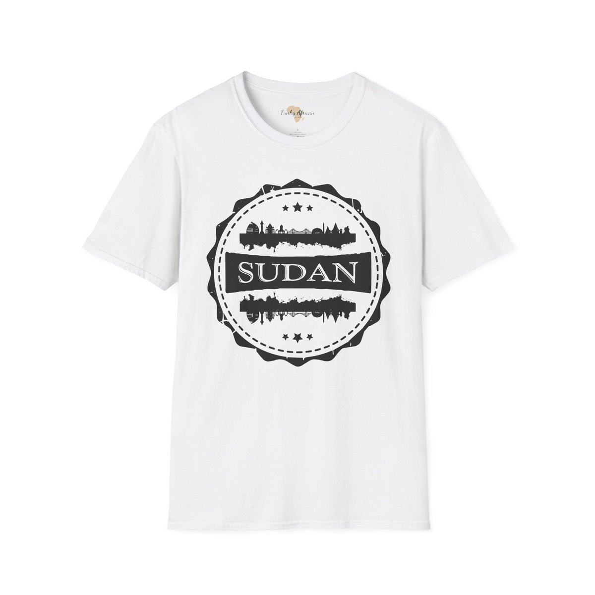 Sudan Stamp unisex tee Funky African