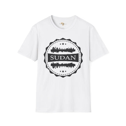 Sudan Stamp unisex tee