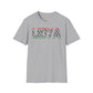 Libya text unisex softstyle tee