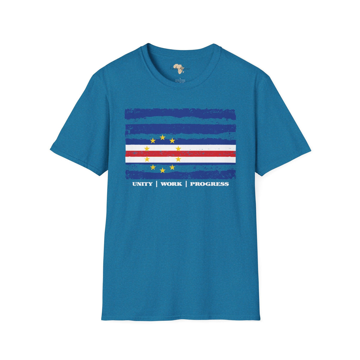Cabo Verde strip unisex softstyle tee Funky African