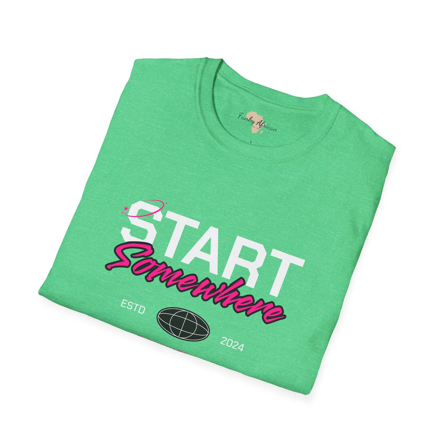 Just start unisex softstyle tee