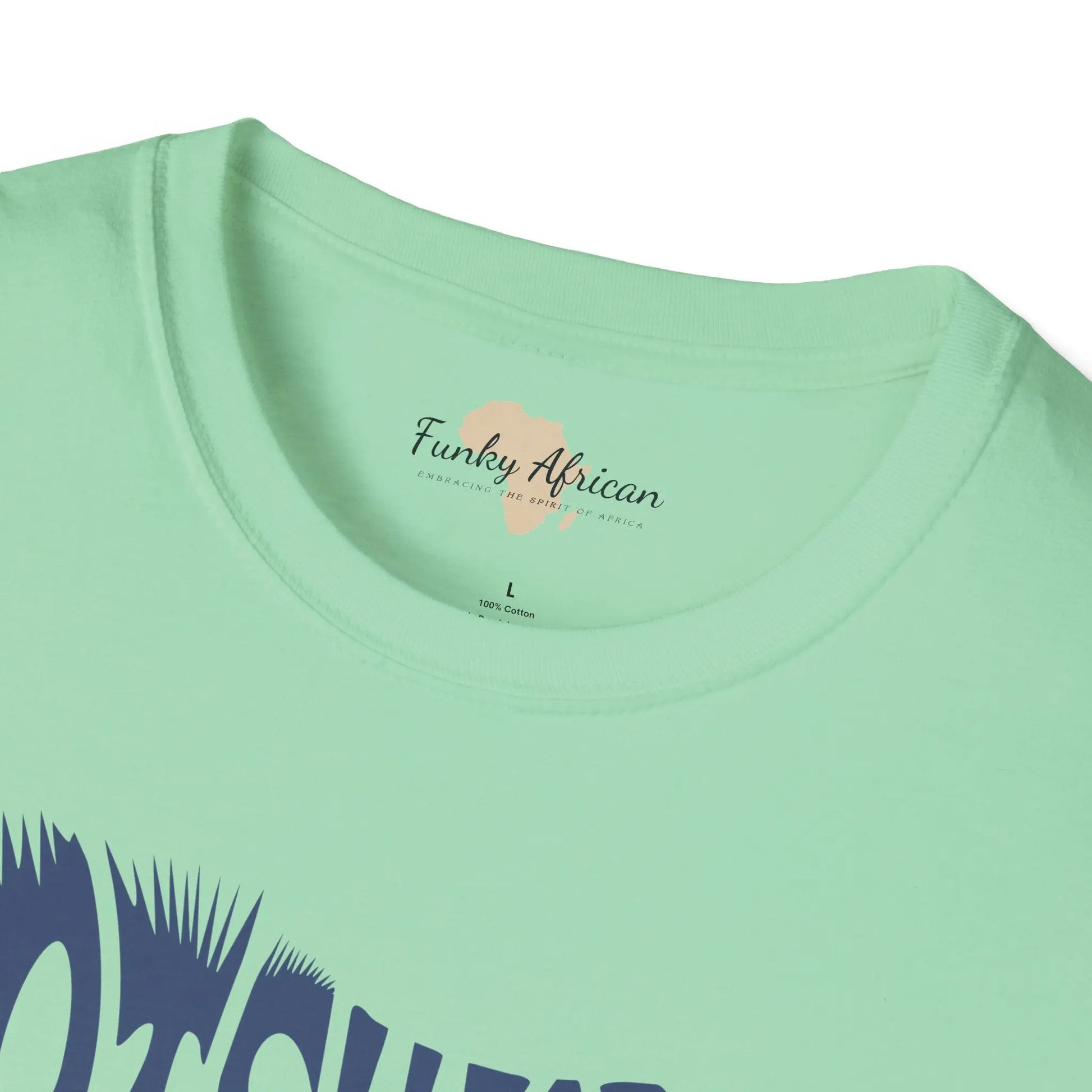 Botswana cut unisex softstyle tee Funky African