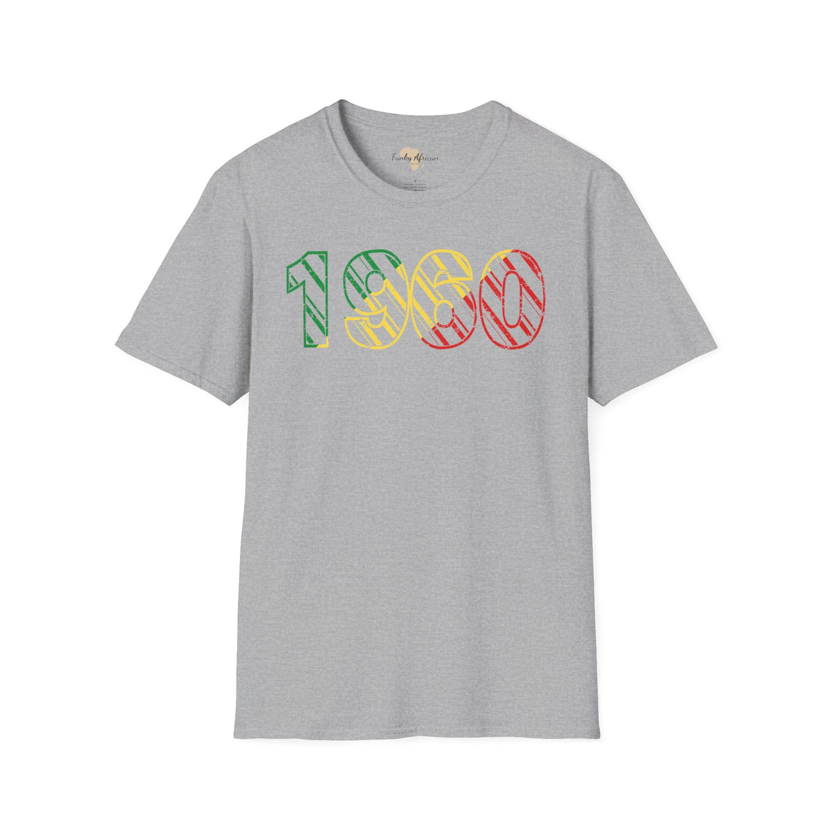 Republic of the Congo text unisex softstyle tee Funky African
