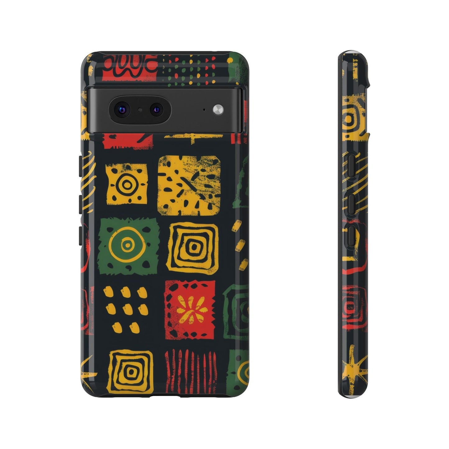 African Print Google Pixel Tough Cases Funky African