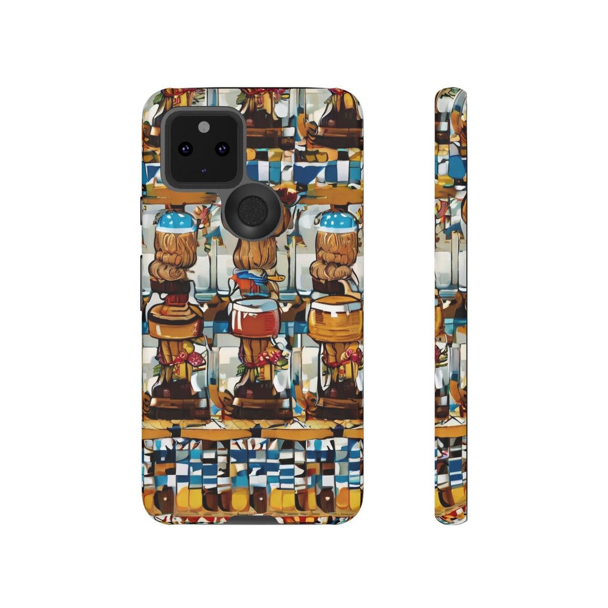 African Print Google Pixel Tough Cases Funky African