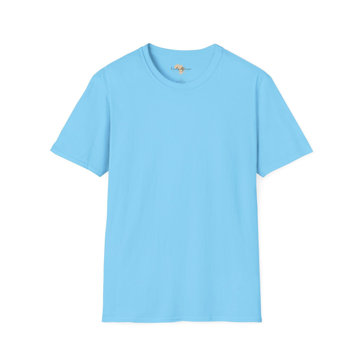 Blank unisex softstyle tee Funky African