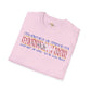 Eswatini text unisex softstyle tee
