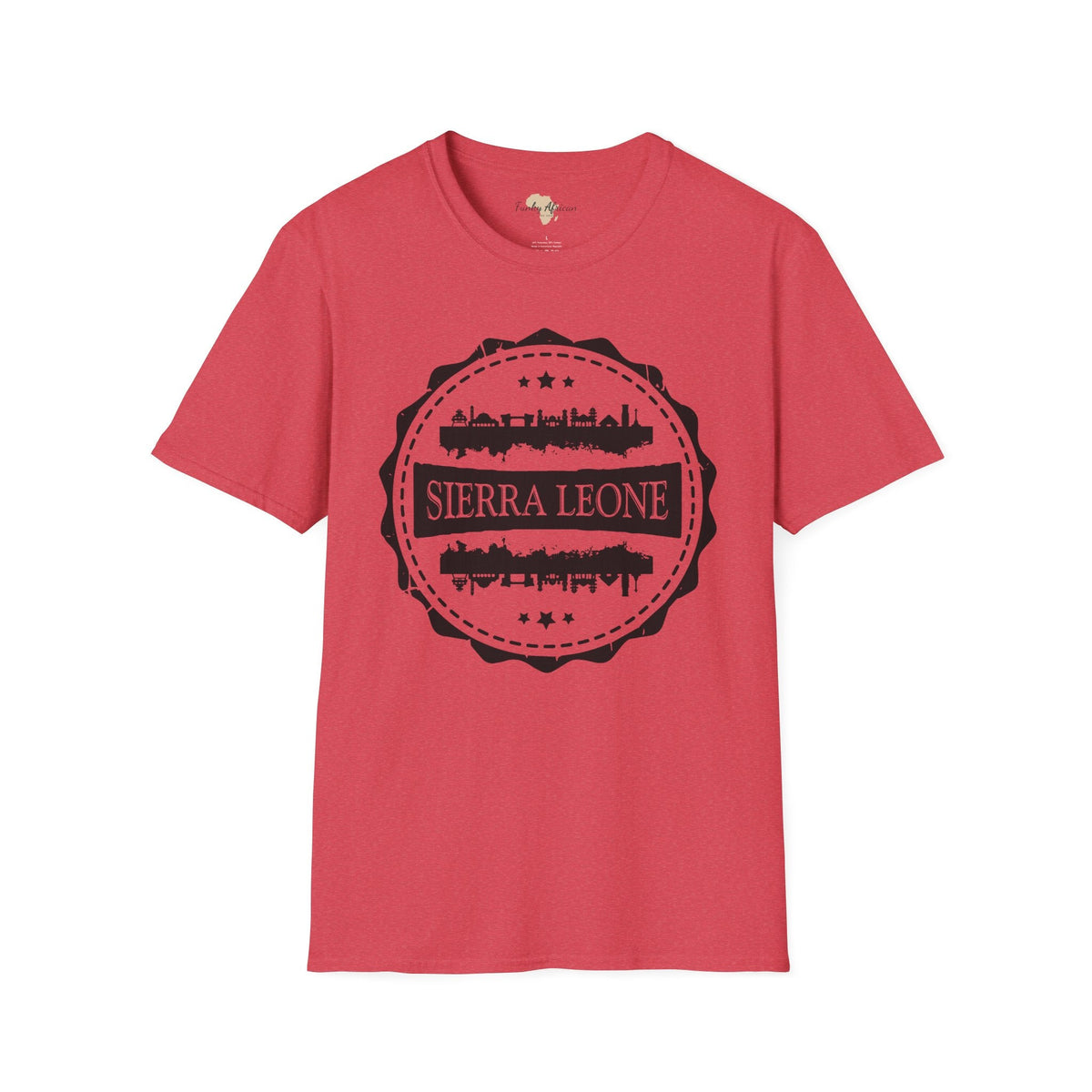 Sierra Leone Stamp unisex tee Funky African