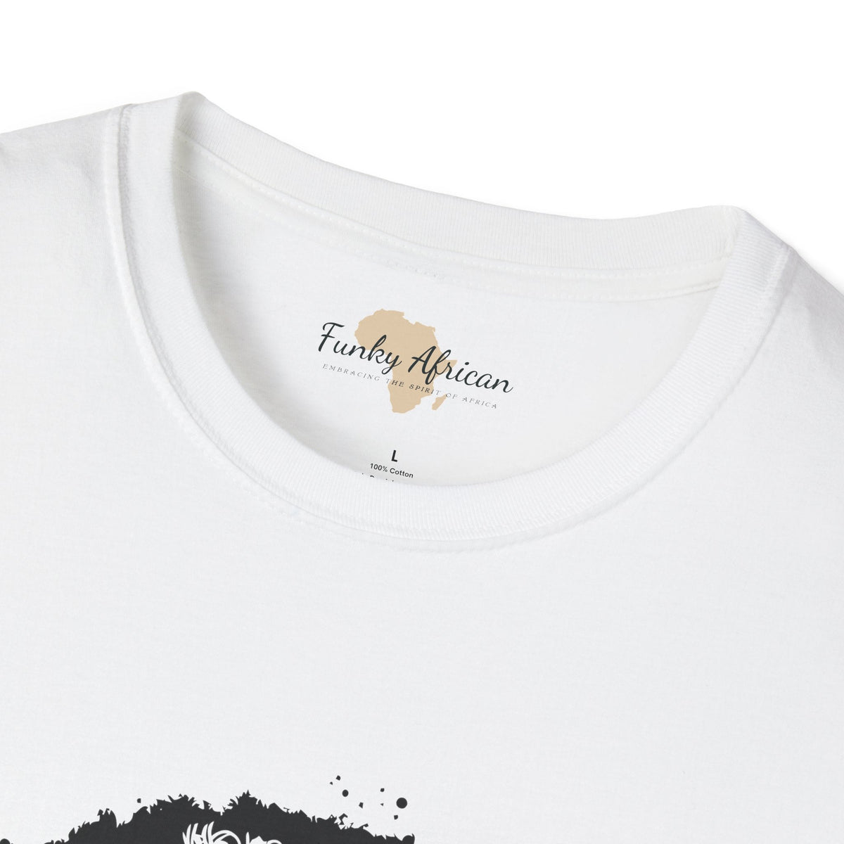 Funky African unisex softstyle tee Funky African
