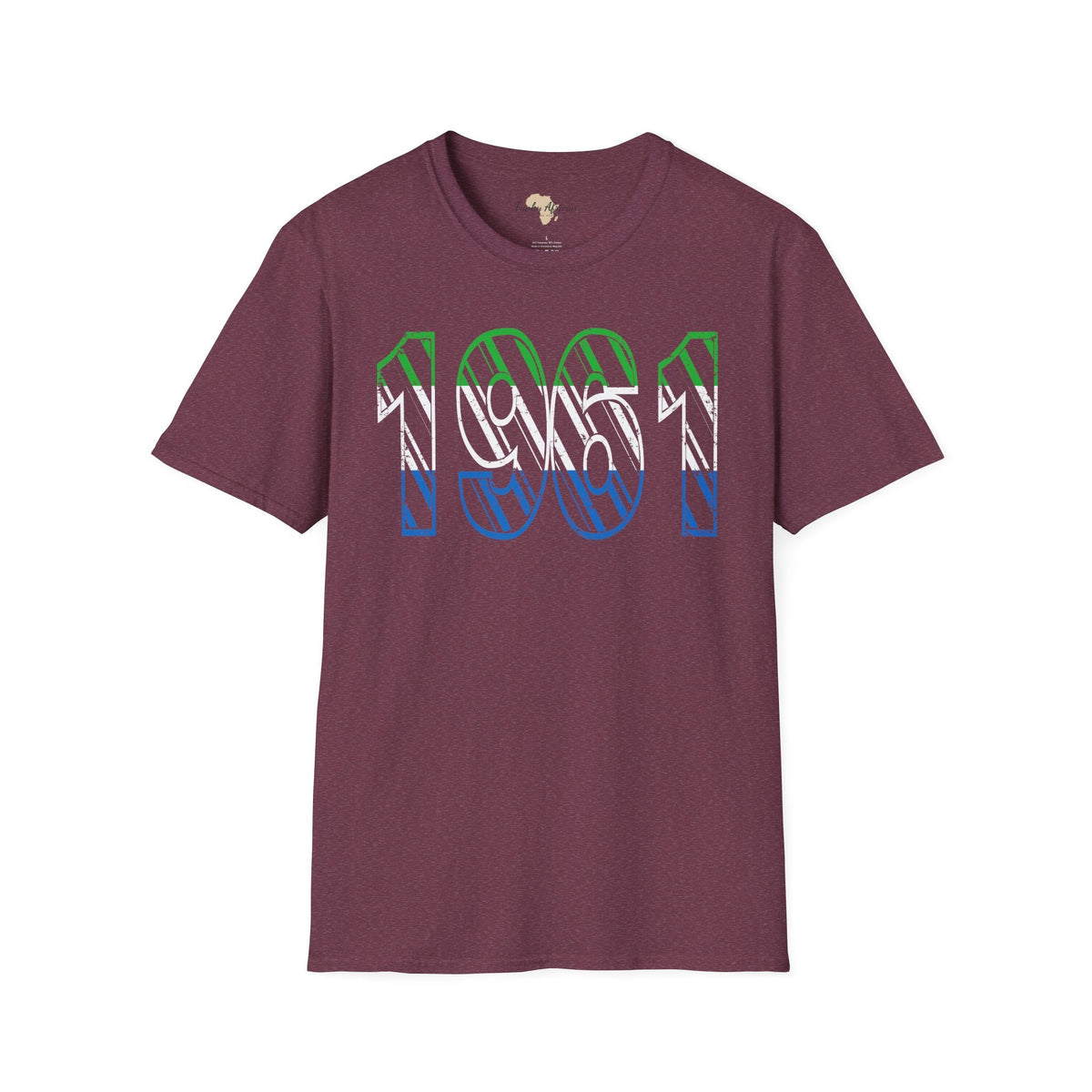 Sierra Leone year unisex softstyle tee Funky African